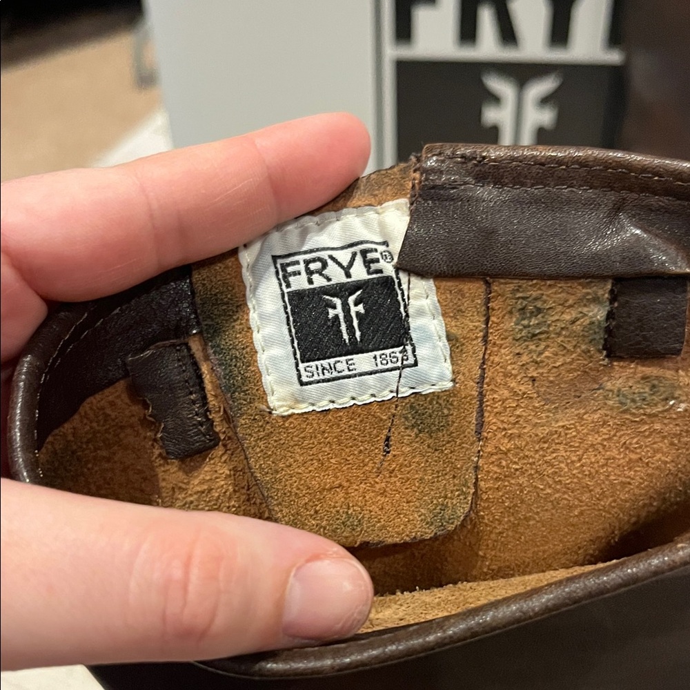 FRYE Brown Leather Boots - Picture 5 of 17